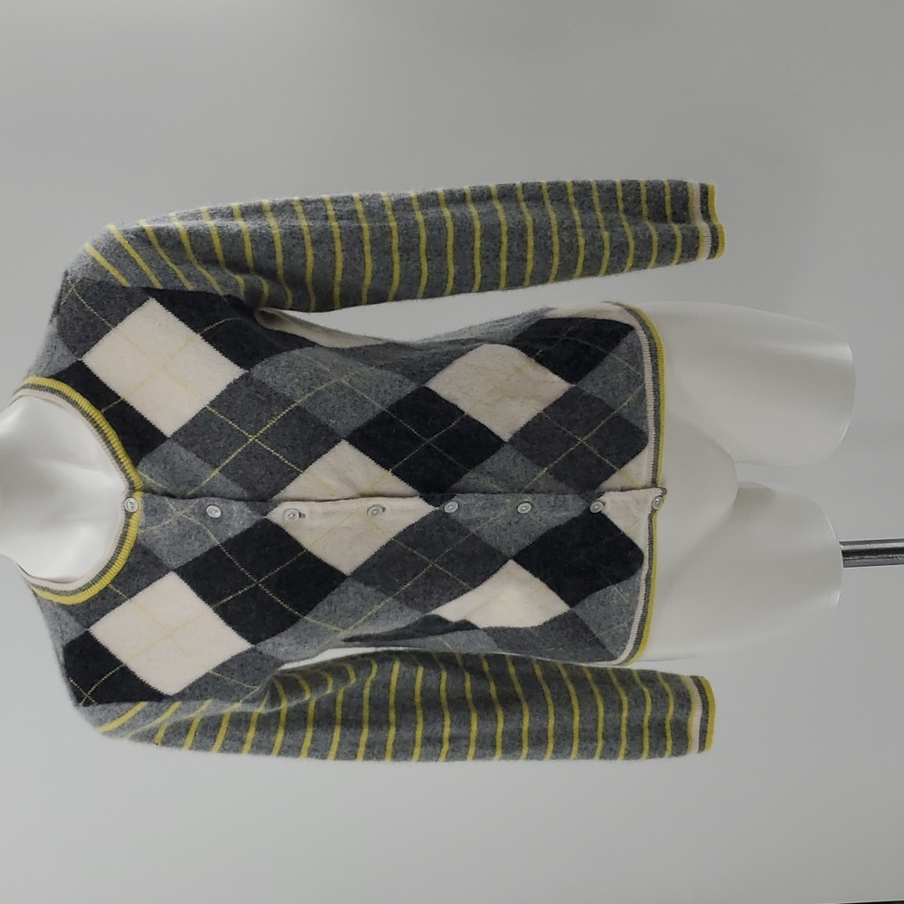 100%cashmere Lands end cardigan sweater - Picture 4 of 9